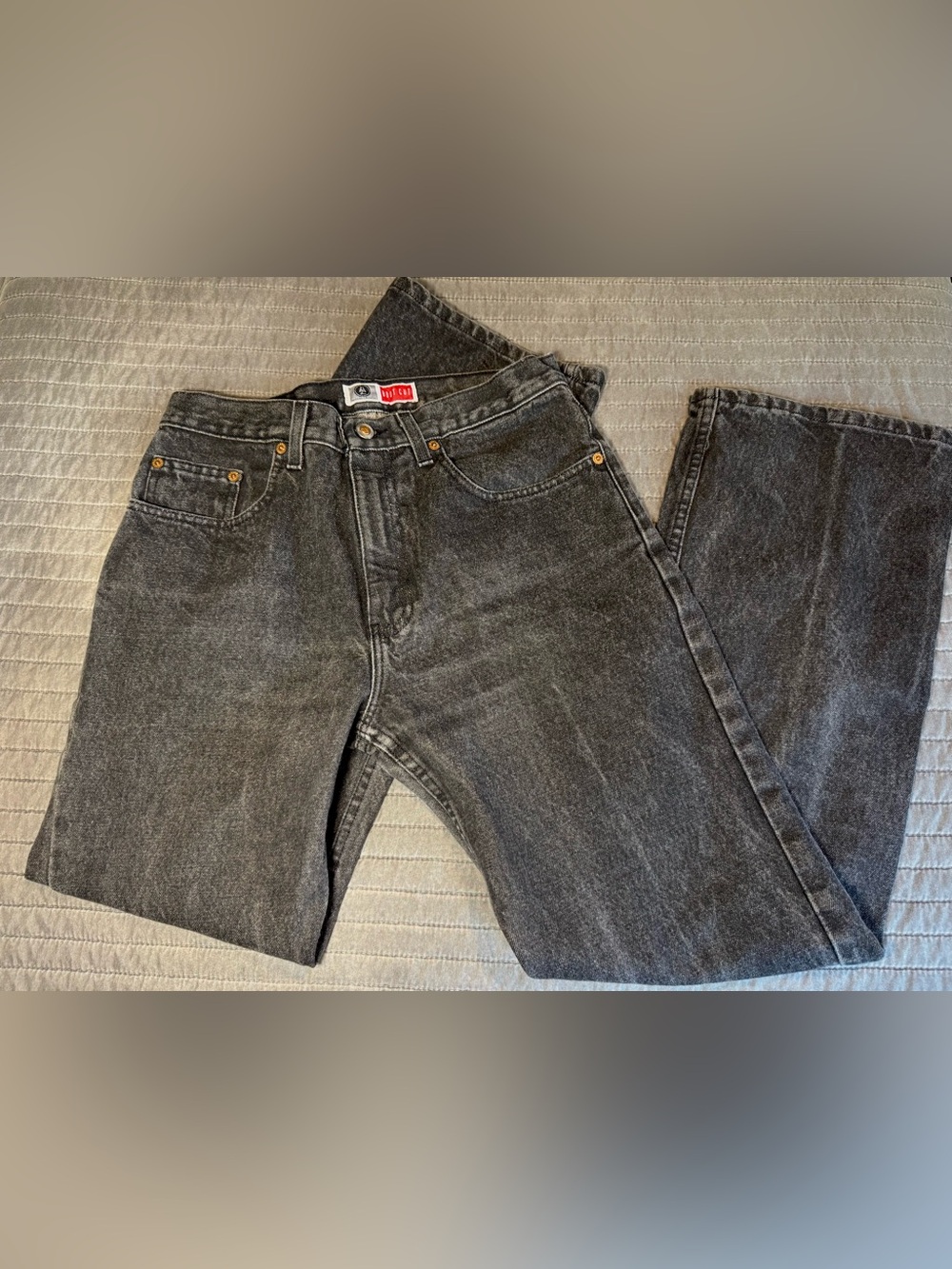 Vintage Y2K Arizona Jean Company Relaxed Fit Gray Grunge 90s Wash Men’sJeans